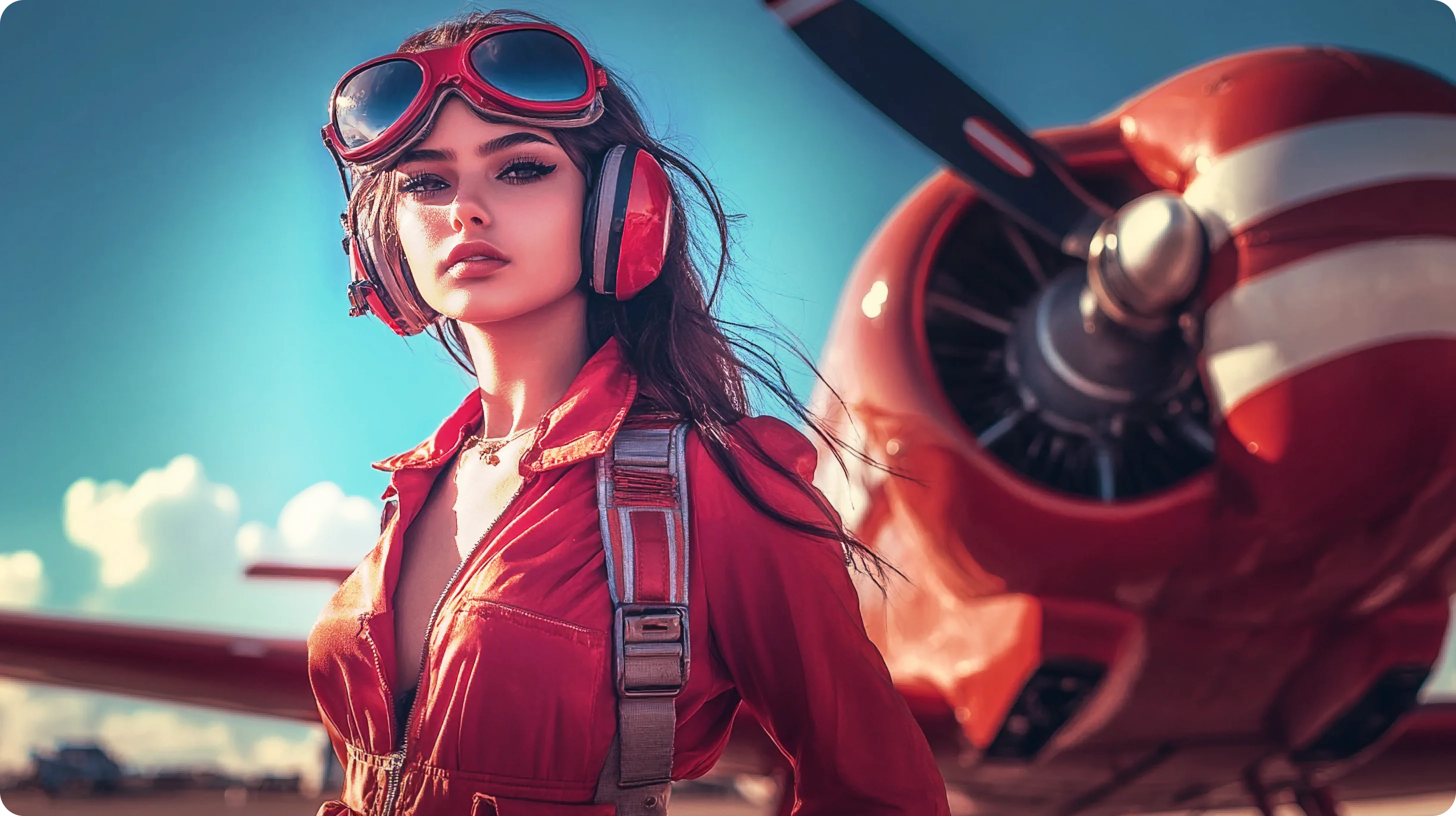 Aviator banner